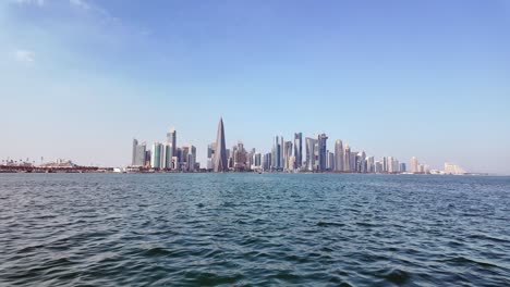 bahrain skyline from the bay