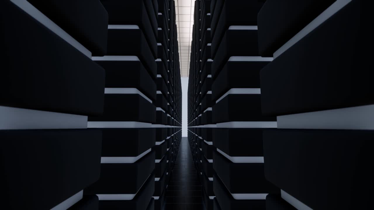 데이터 센터 상품 분배 창고 디지털 통신 정보 기술 네트워크 연결 구조 현대 사이버 공간 혁신