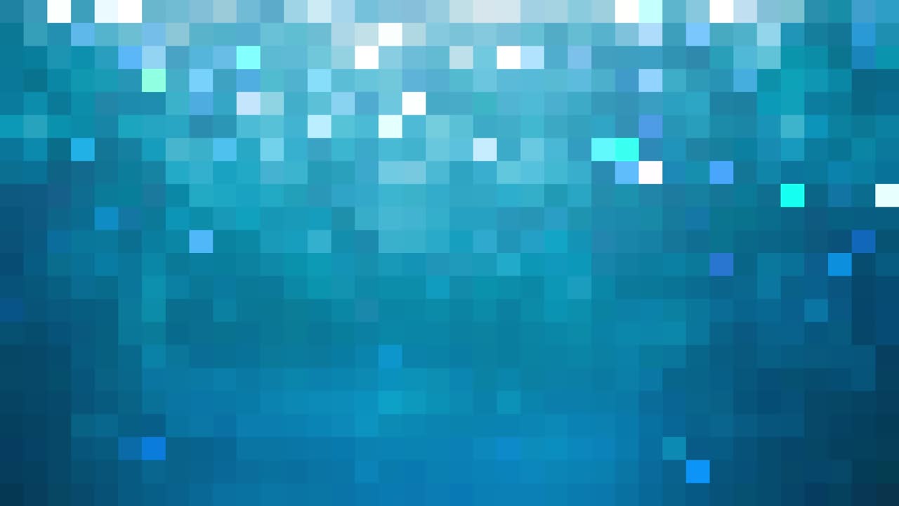 fondo de píxeles animado azul