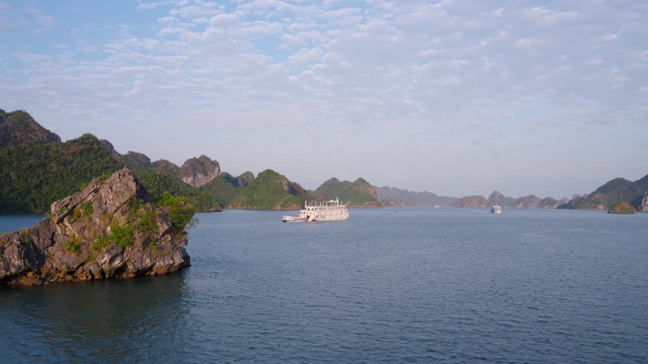 Cruise Ships in Ha Long Bay, Vietnam