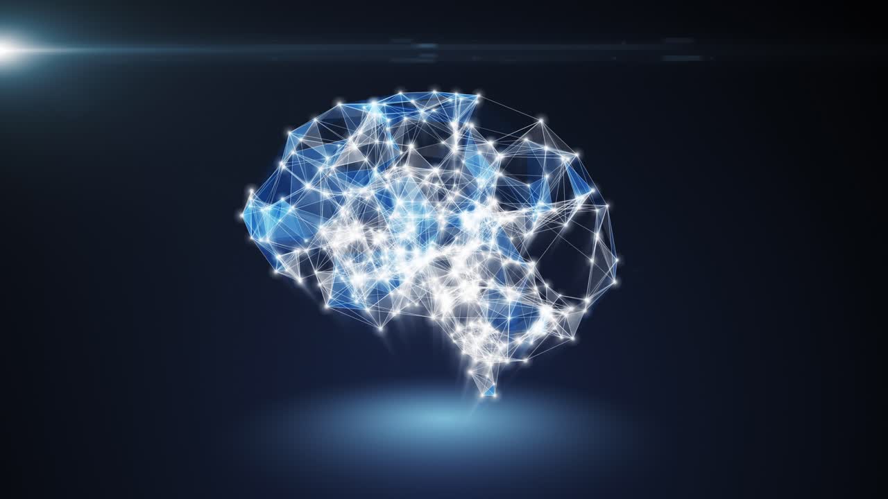 Abstract Representation of a Brain