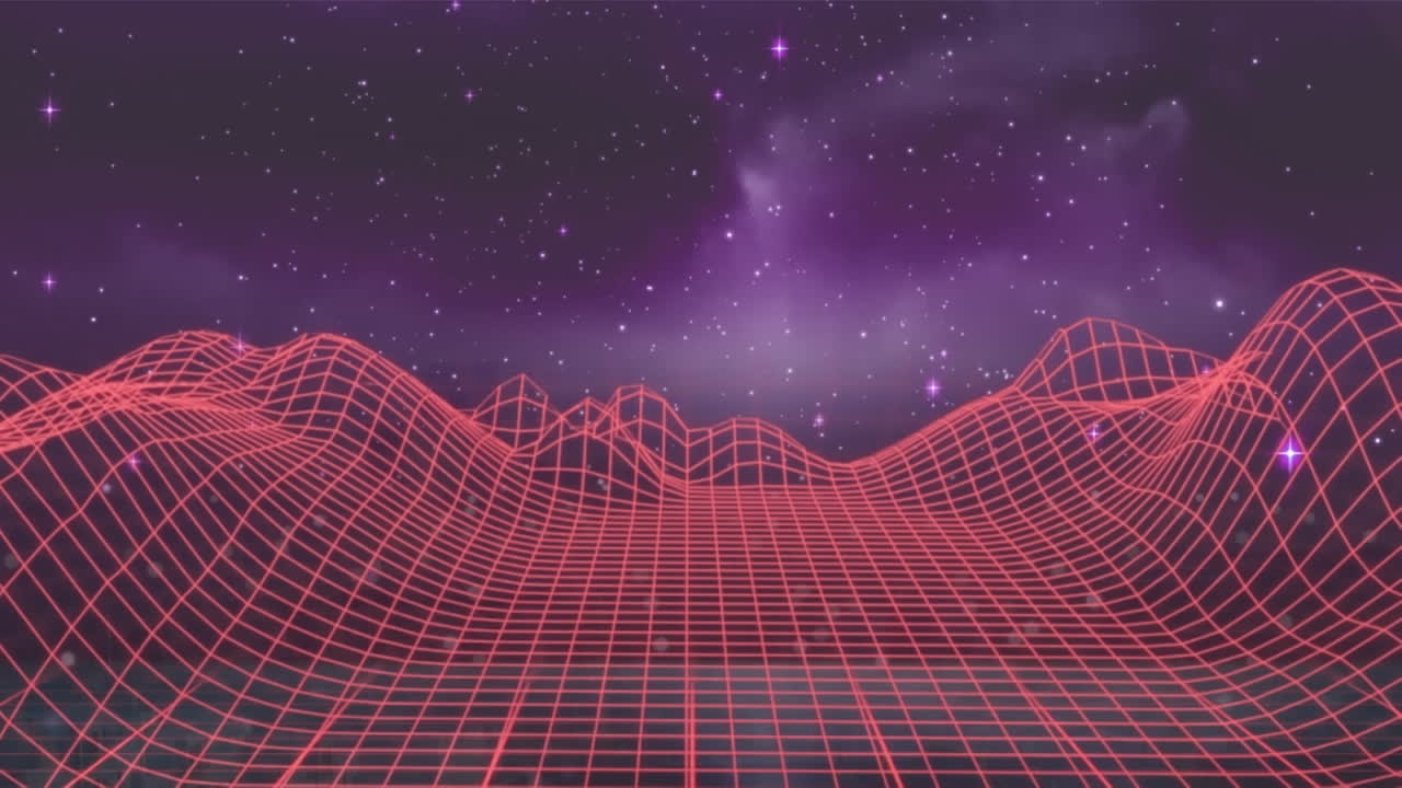 도시 풍경의 공중 전망에 대한 공간에서의 메타버스 구조의 애니메이션