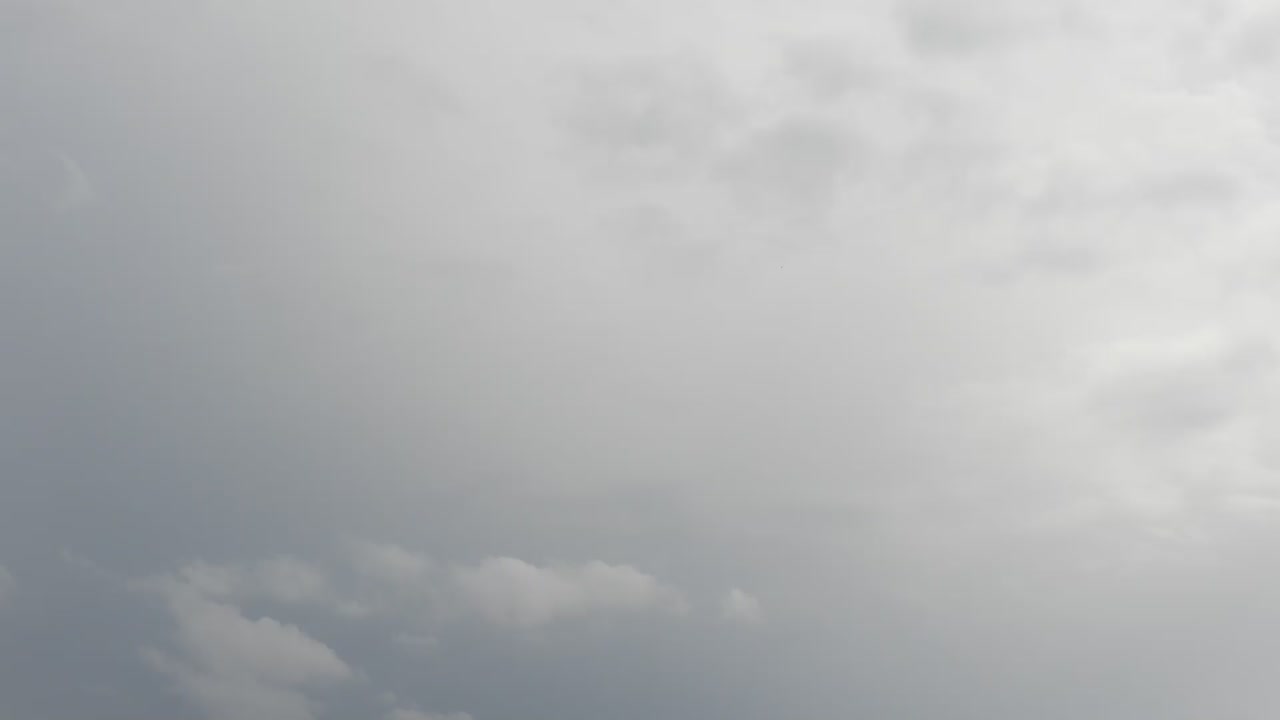 구름 시간 경과, 폭풍, 폭풍우, 봄 시즌