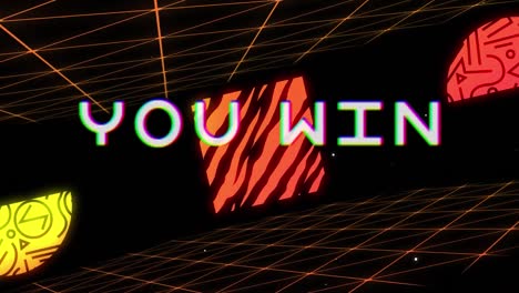 You-win-text-against-abstract-moving-background