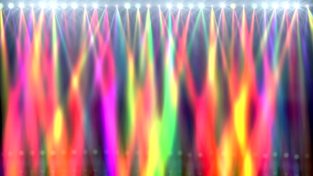 el escenario de luz colorido abstracto 4k