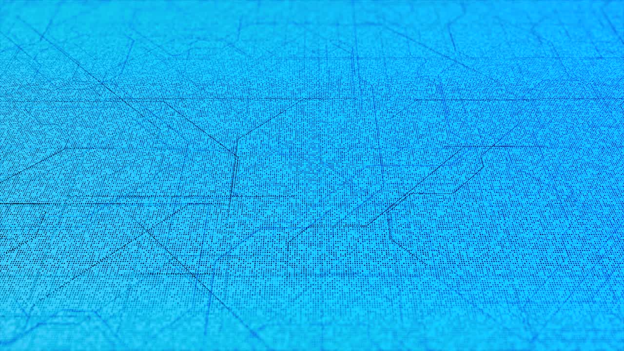 patrón de placa de circuitos azul abstracto