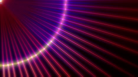 luz de rayos estelares de pulso 4k