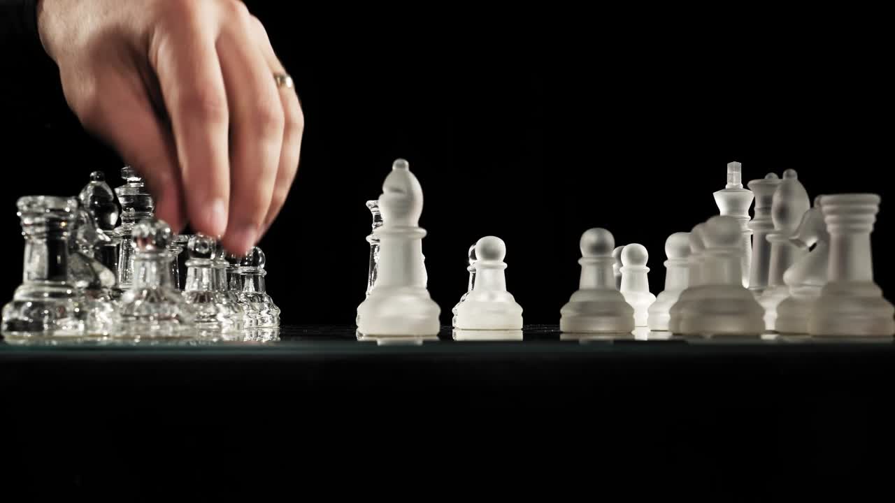 Fast chess game at the isolated space