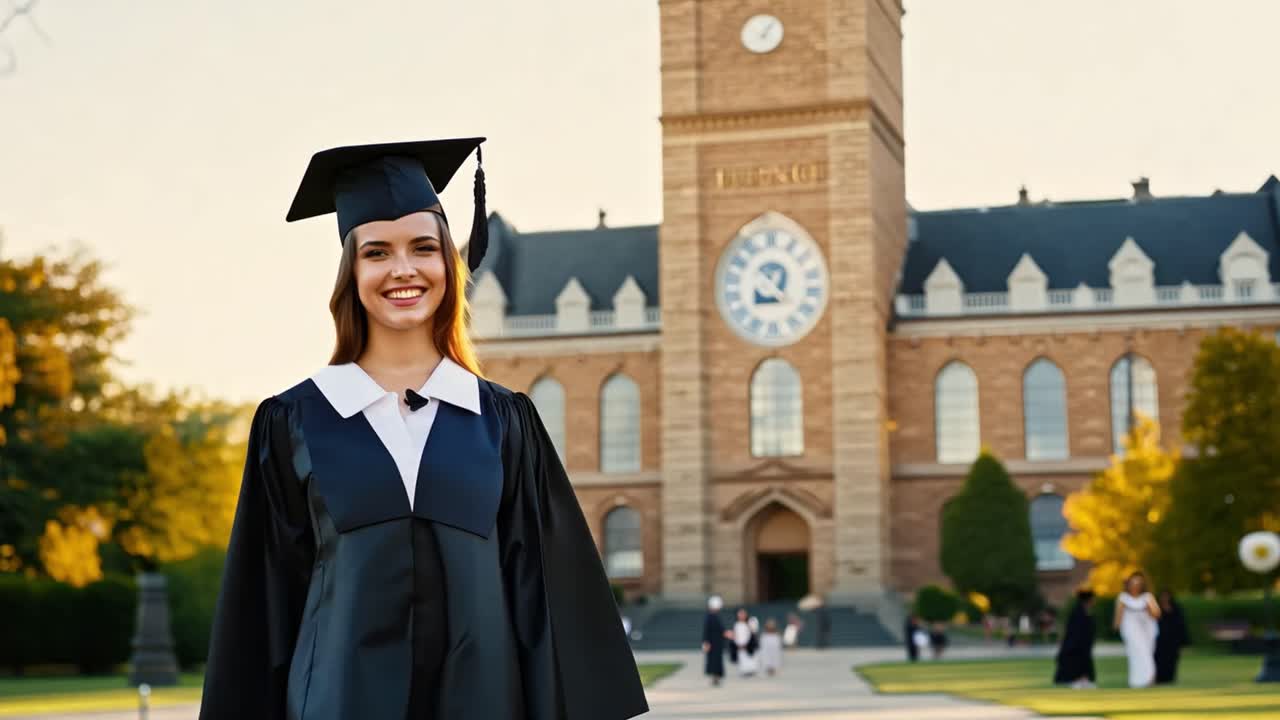 Graduation Day Celebration at the University