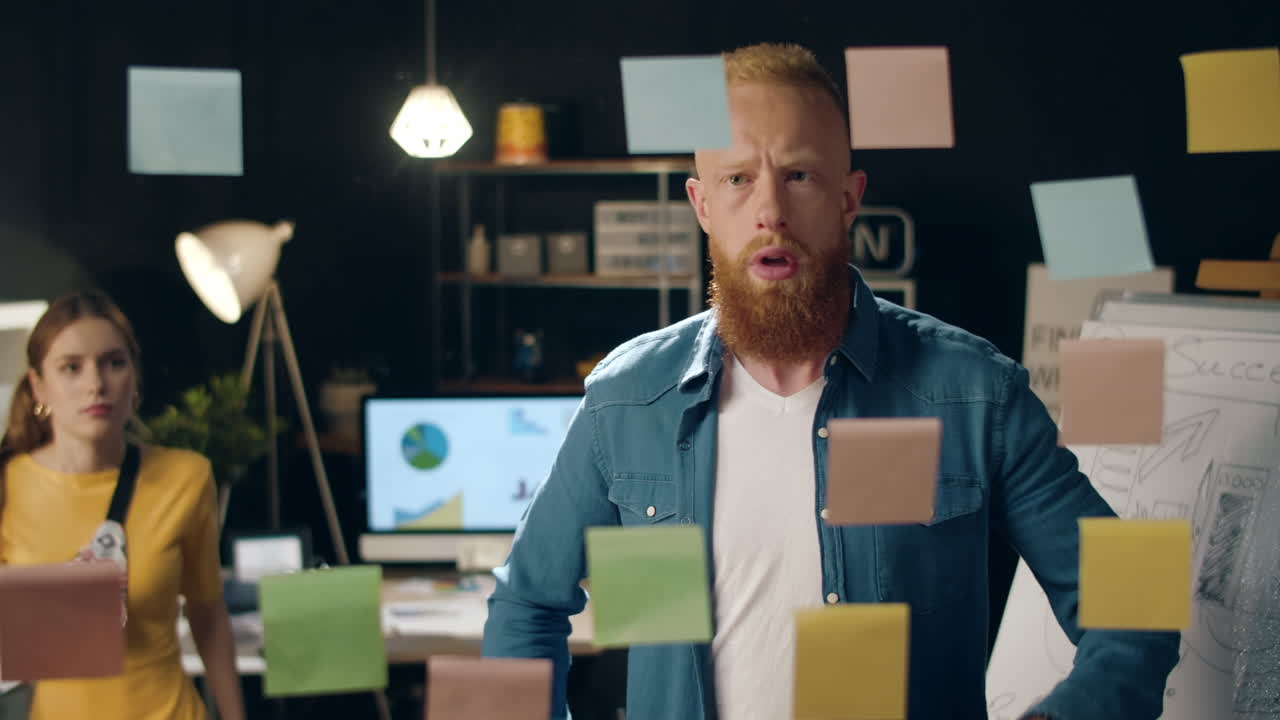 Man calling woman for help