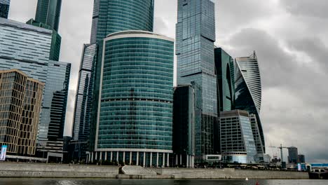 centro internacional de negocios de moscú los llamados rascacielos de la ciudad de moscú, consisten en grupos de negocios, residenciales y estilo de vida, el 25 de julio de 2019 en moscú, rusia.