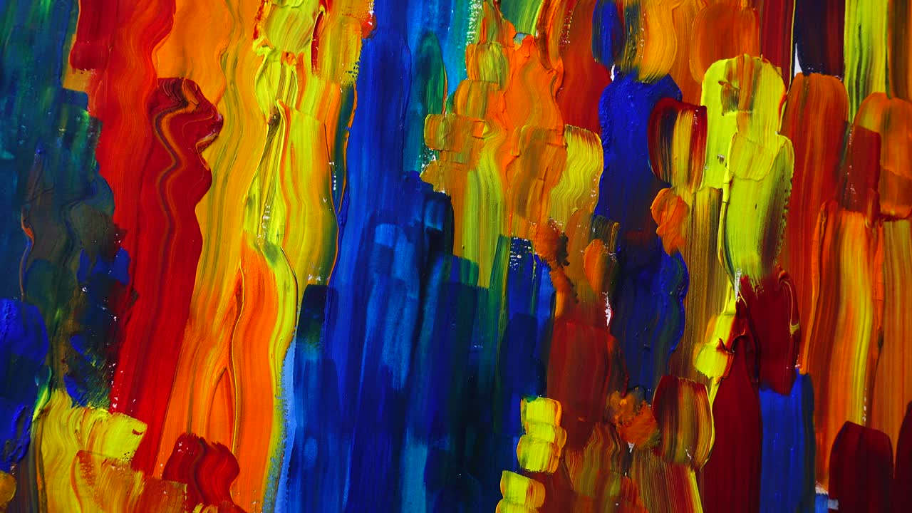 Disegno astratto. Ripresa del disegno