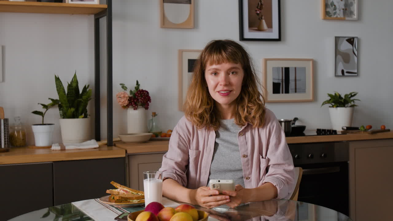 Woman at the Kitchen Table