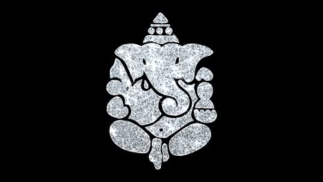 diwali ganesha element icon