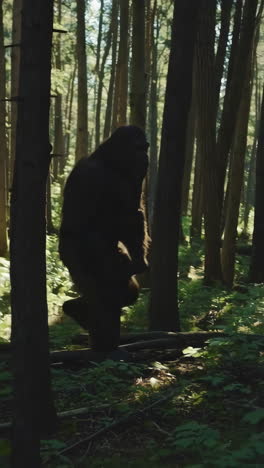 bigfoot in the woods