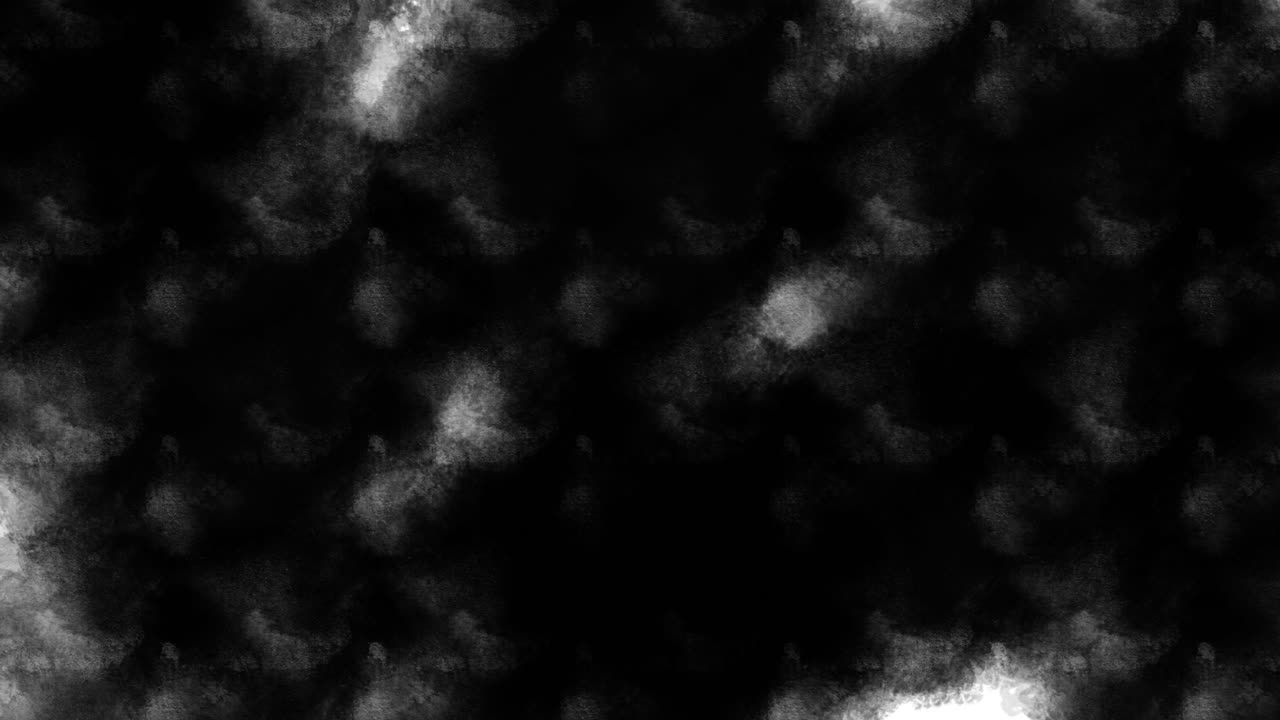 animación de garabateo en blanco y negro