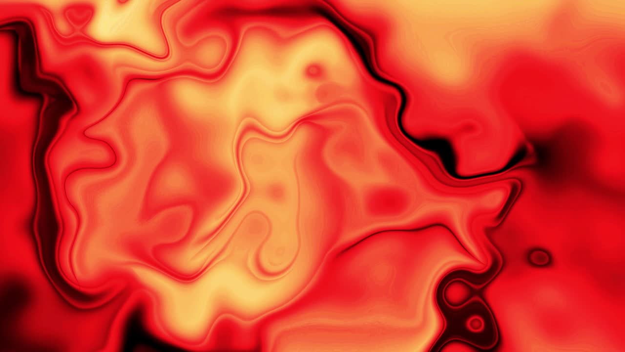 Orange color abstract modern liquid wave background. Liquid wavy motion background.