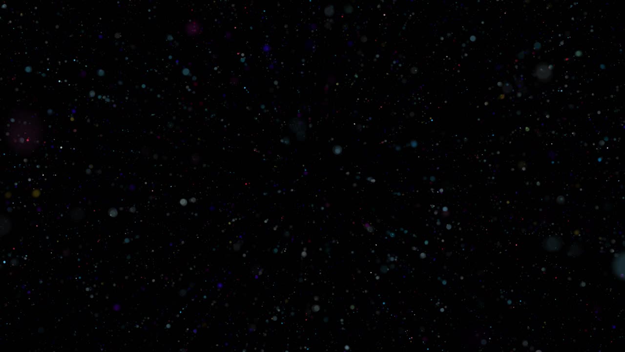 Infinite Stars Across the Universe: A Seamless Looping Animation of a Space Flight through the Cosmos