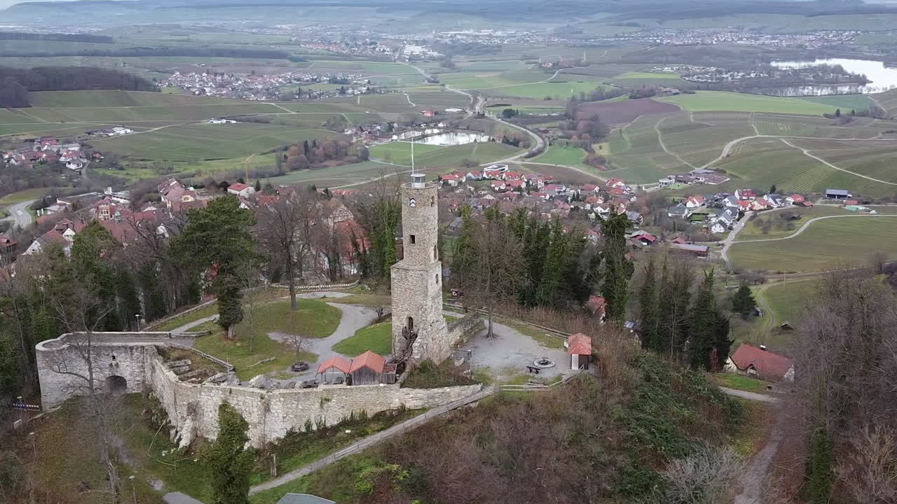 공중에서 보는 모습