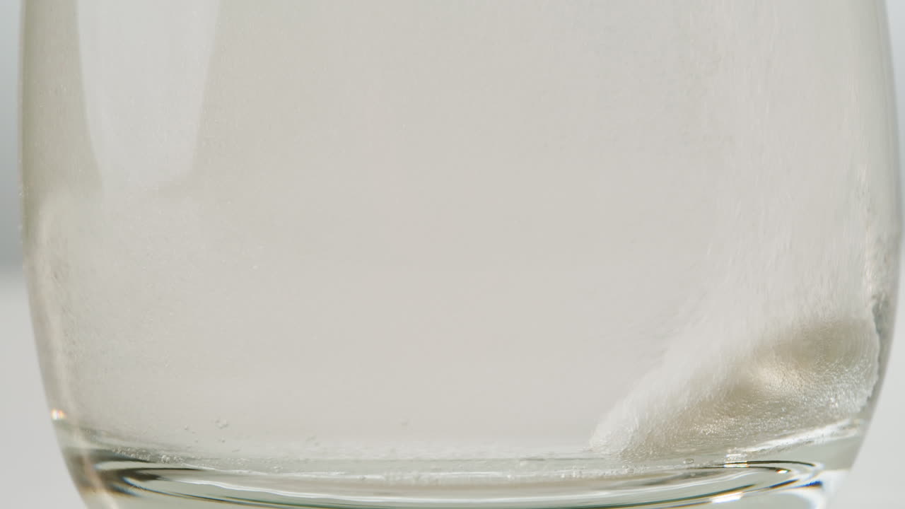 물에 용해되는 에버베센트 태블릿