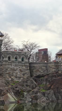 central park provides a peaceful escape from bustling manhattan