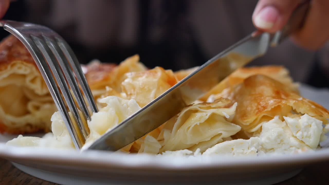 Delicious Cheese Burek Pastry