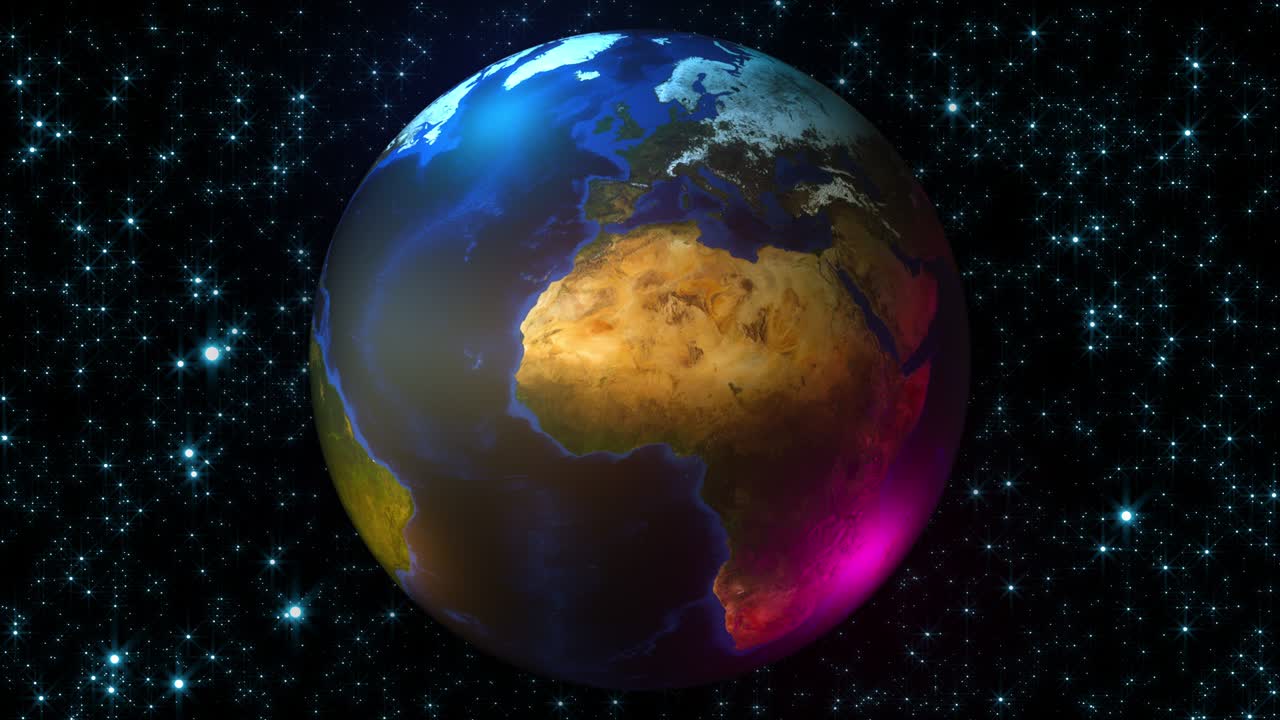 abstracto planeta tierra