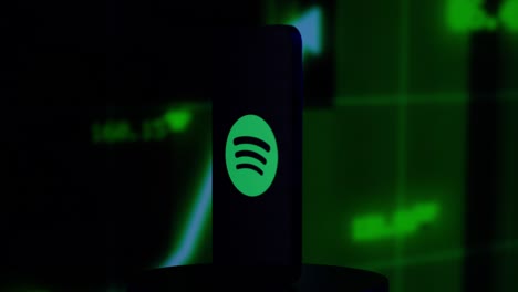 Spotify-app-and-stock-price-rising