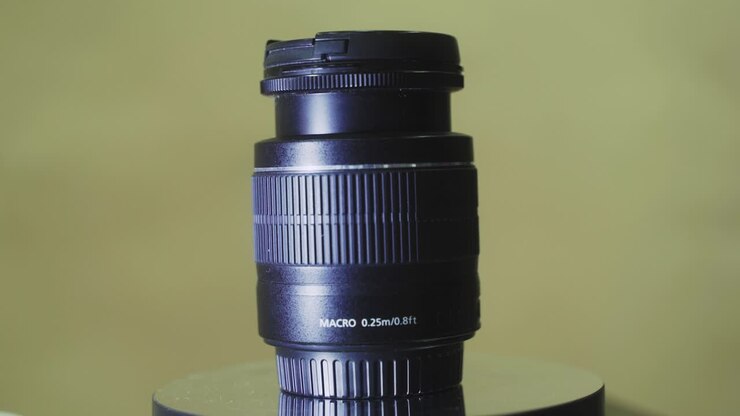 Kamera-Crop-Objektiv, 18-55 Makro, Zoom, 360° drehbar, Fotoausrüstung, Zeitlupe, Nahaufnahme, 4K
