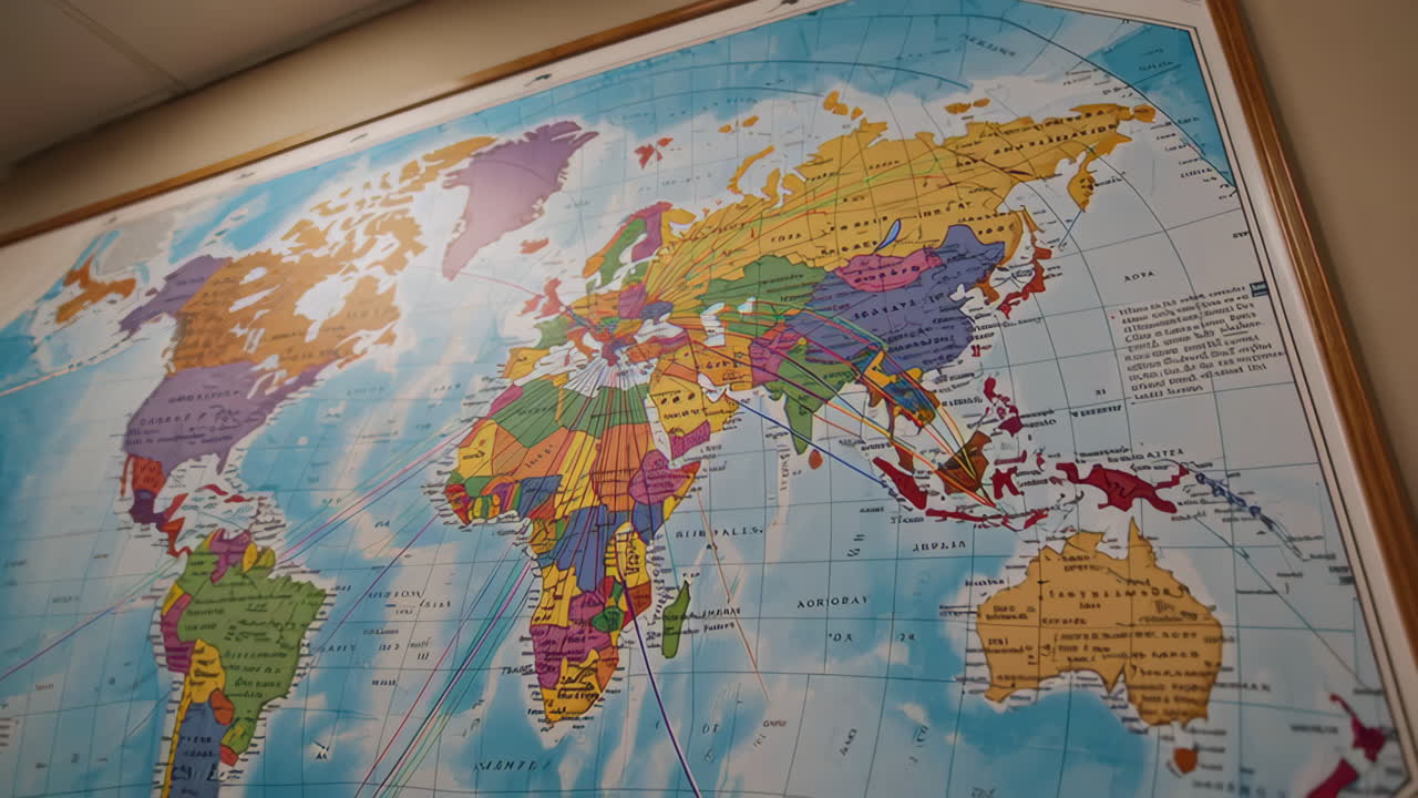 Imagen del mapa del mundo