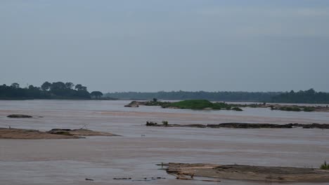 Río-Mekong,-Frontera-De-Tailandia-Y-Laos