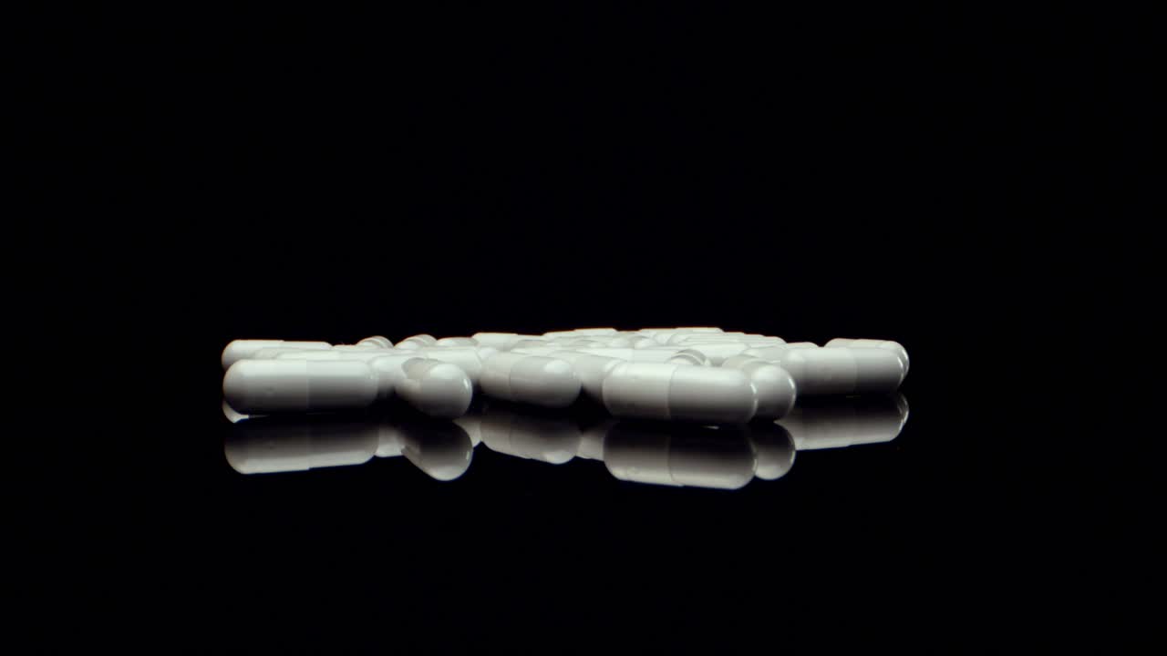 Whitr healthy diet suplement medicine pills 4k uality mega super macro view shoot  HQ