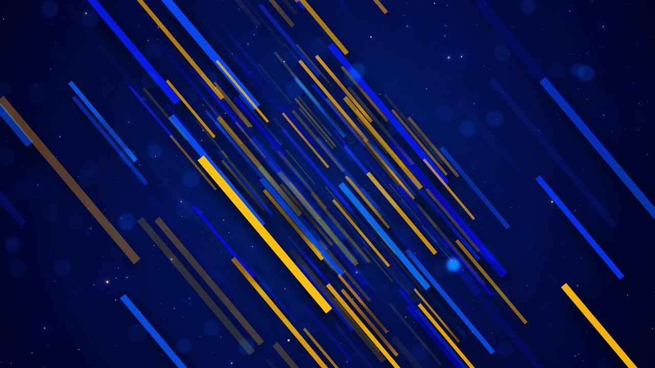 Gentle particle flow glitter shiny festive elegant waves blue dust event game trailer titles