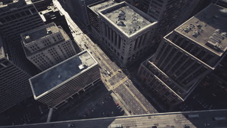 captivating hyperlapse of congested city traffic amidst towering skyscrapers