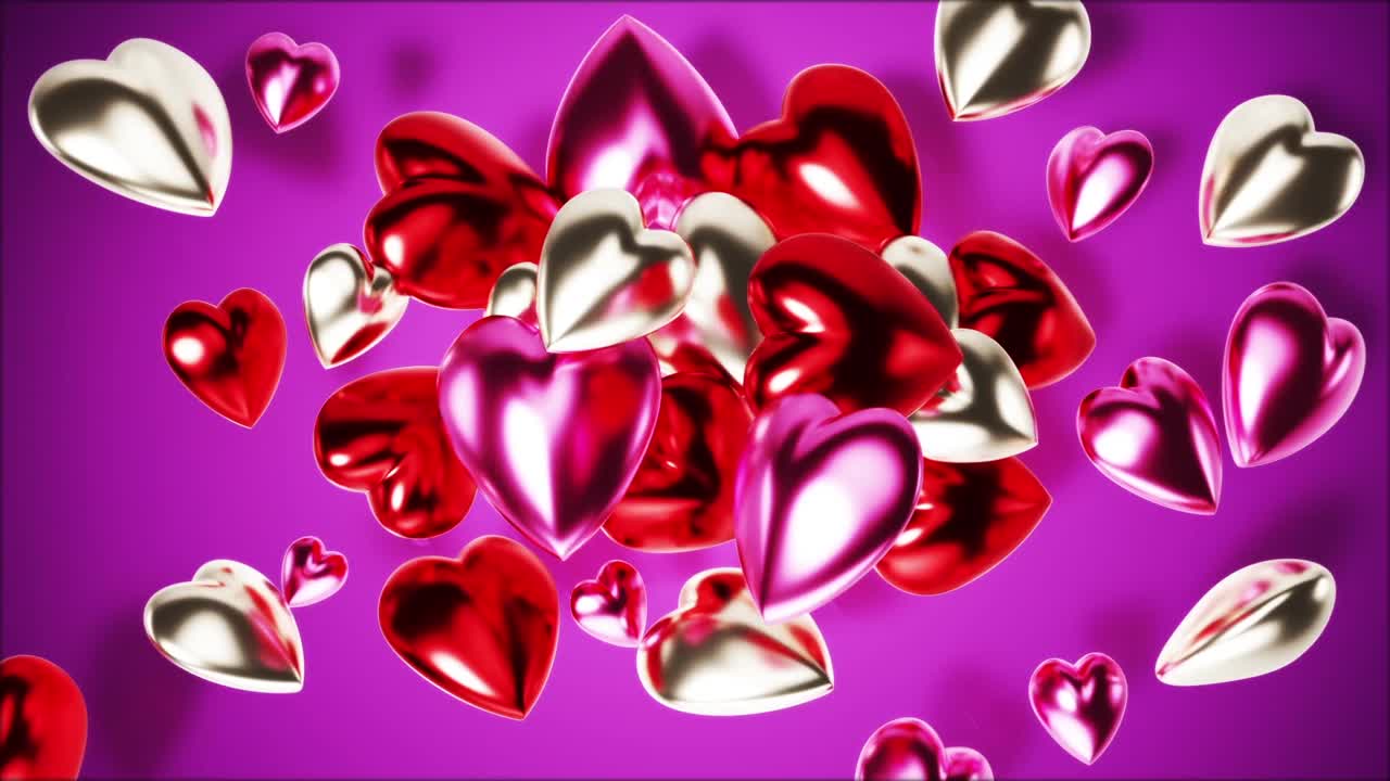 Butterfly Creative Beauty with Hearts