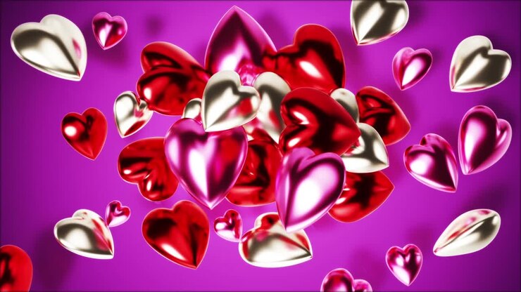 Butterfly Creative Beauty with Hearts