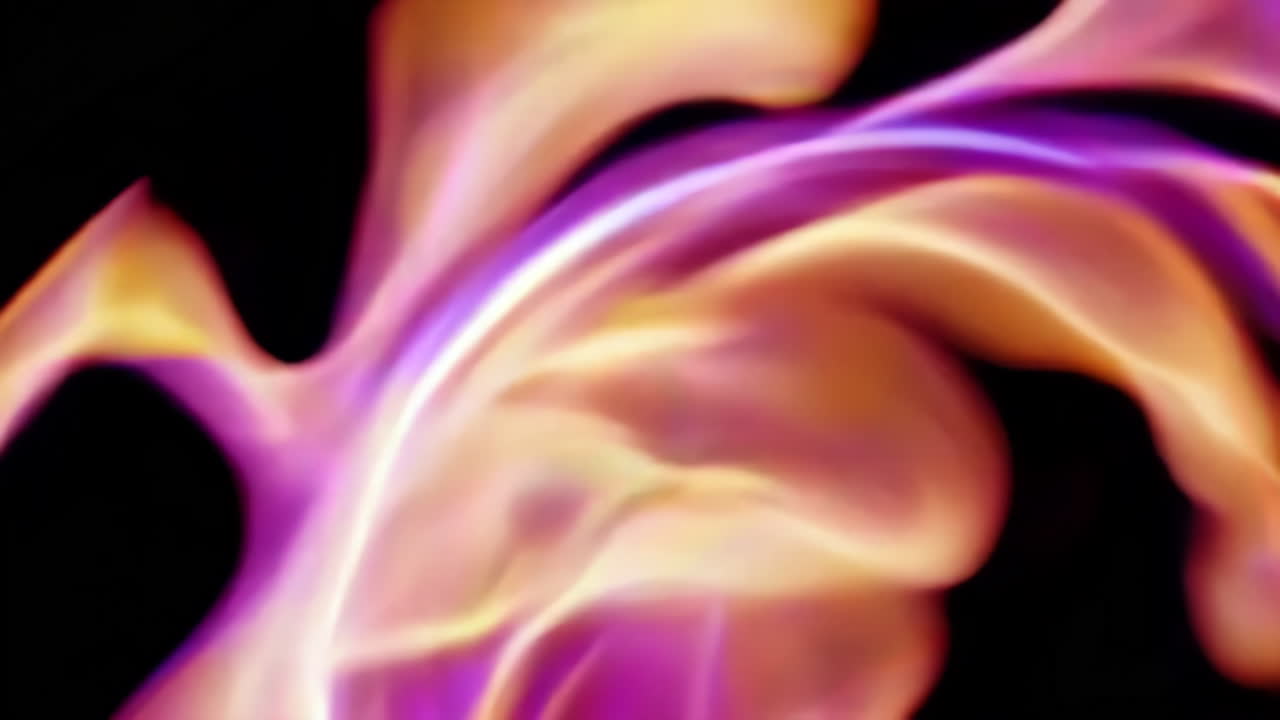 Motivi astratti di fuoco e fumo