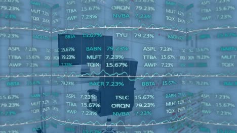 Animation-of-financial-data-processing-over-empty-office