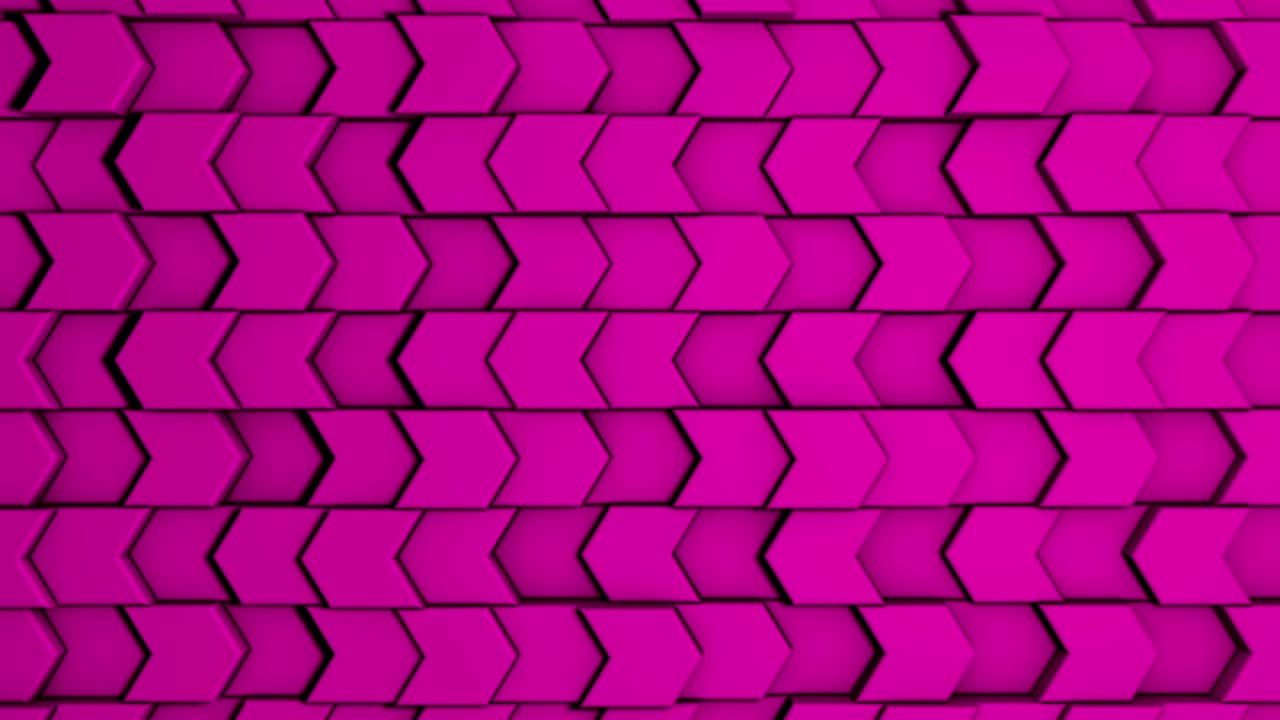 animación de fondo 3d de estilo flechas de piedra pared. en bucle