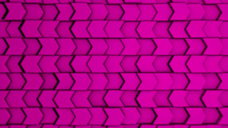 animación de fondo 3d de estilo flechas de piedra pared. en bucle