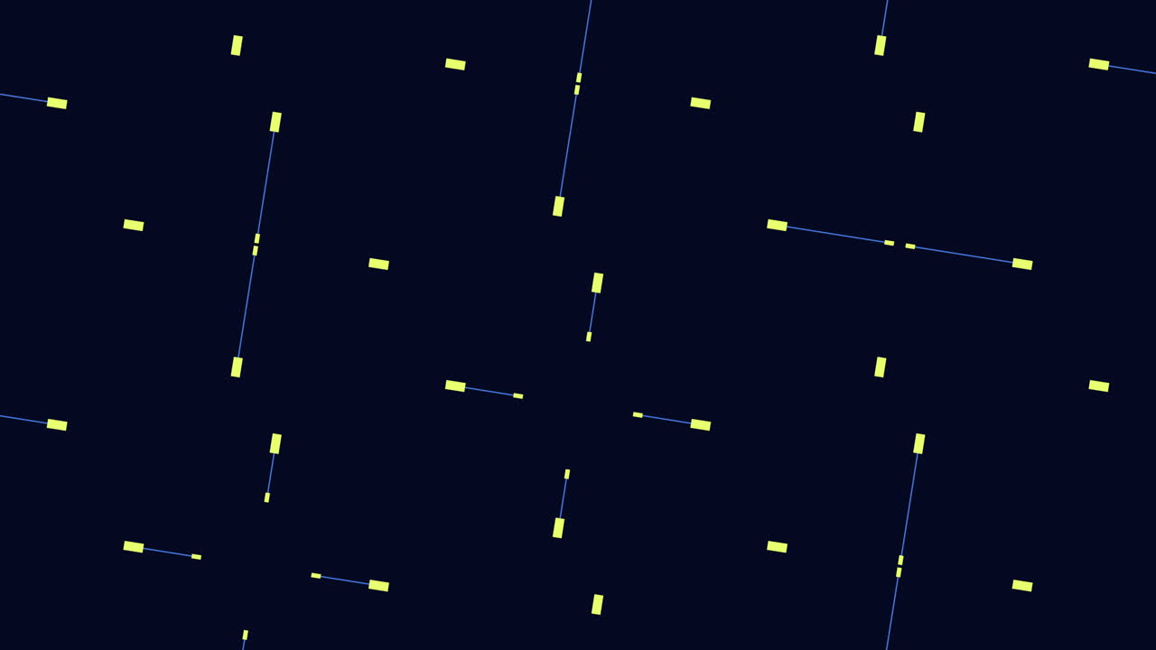 어두운 배경에 기하학적 노란선 추상적인 대각선 패턴
