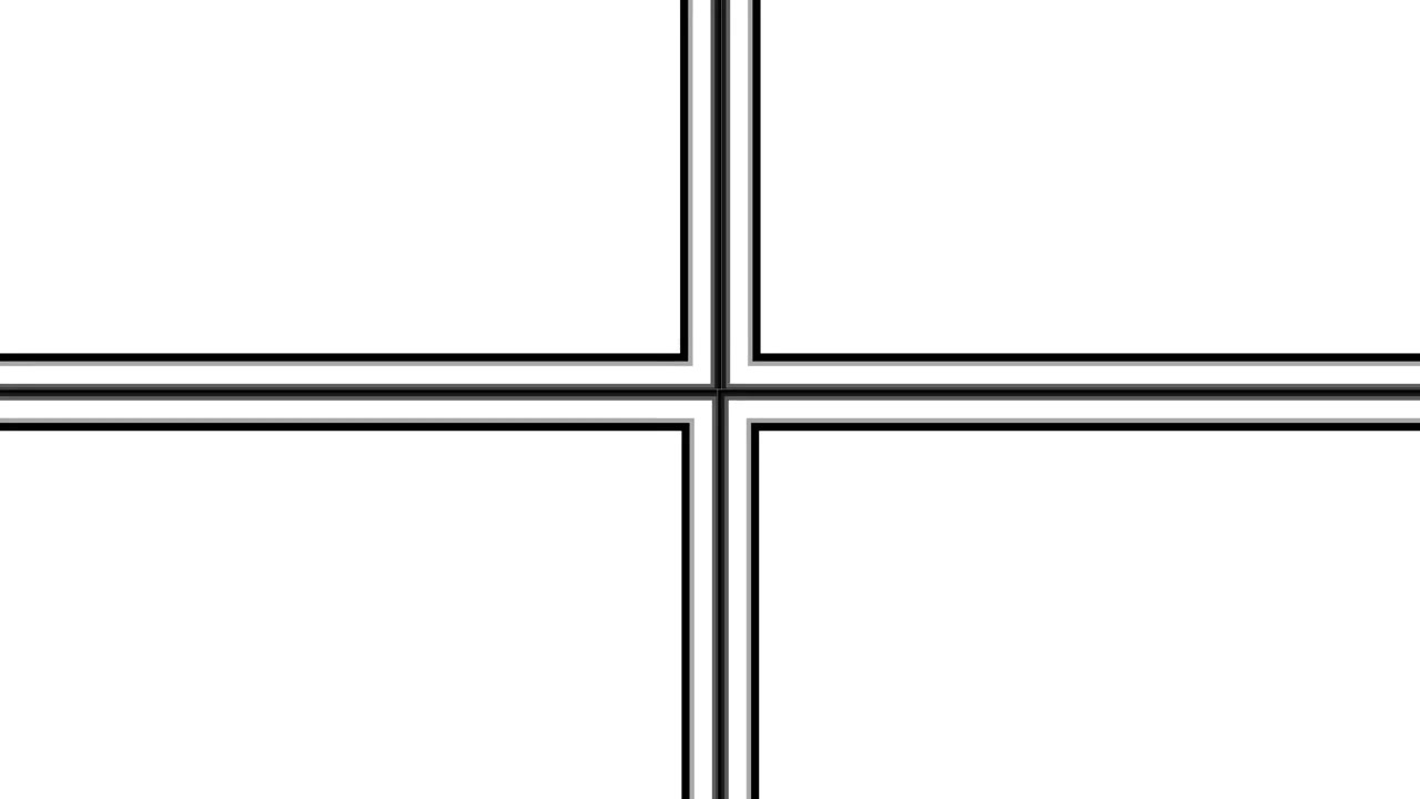 Abstract Geometric Transition with Expanding Black and White Lines