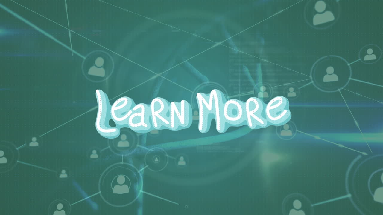 아이콘과 dna 스트랜드에 대한 텍스트를 더 배우는 애니메이션