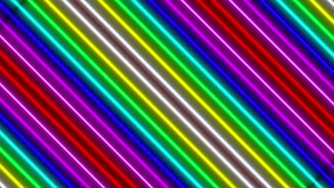 neon line illumination animation motion graphics
