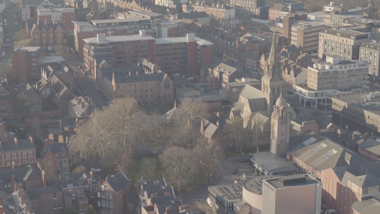 로프트 노팅엄의 움직이는 조감도 nottinghamshire 영국