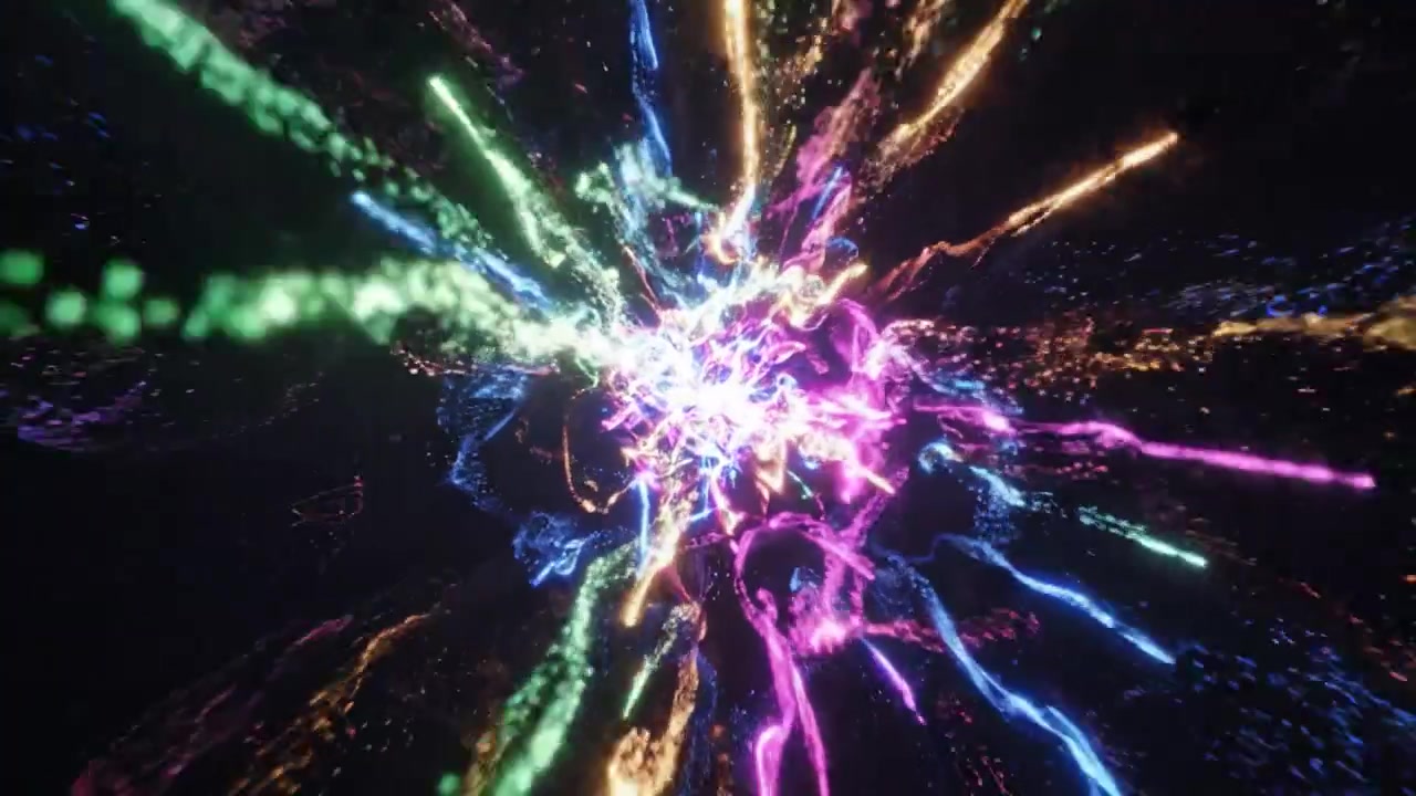 A Stunning Visual Journey through Vibrant Energetic Streams of Light and Color, Capturing the Essence of Dynamic Motion and Unleashing a Kaleidoscope of Artistic Expression