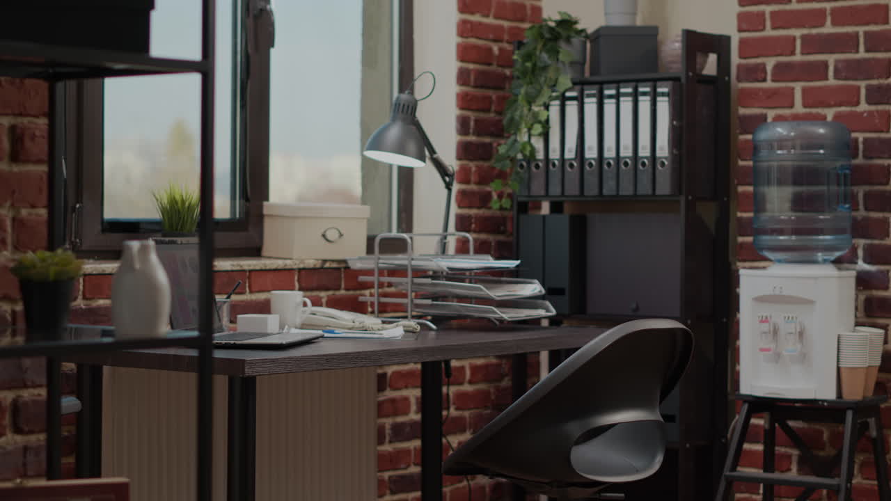 Business man with face mask sitting at desk to do e commerce task