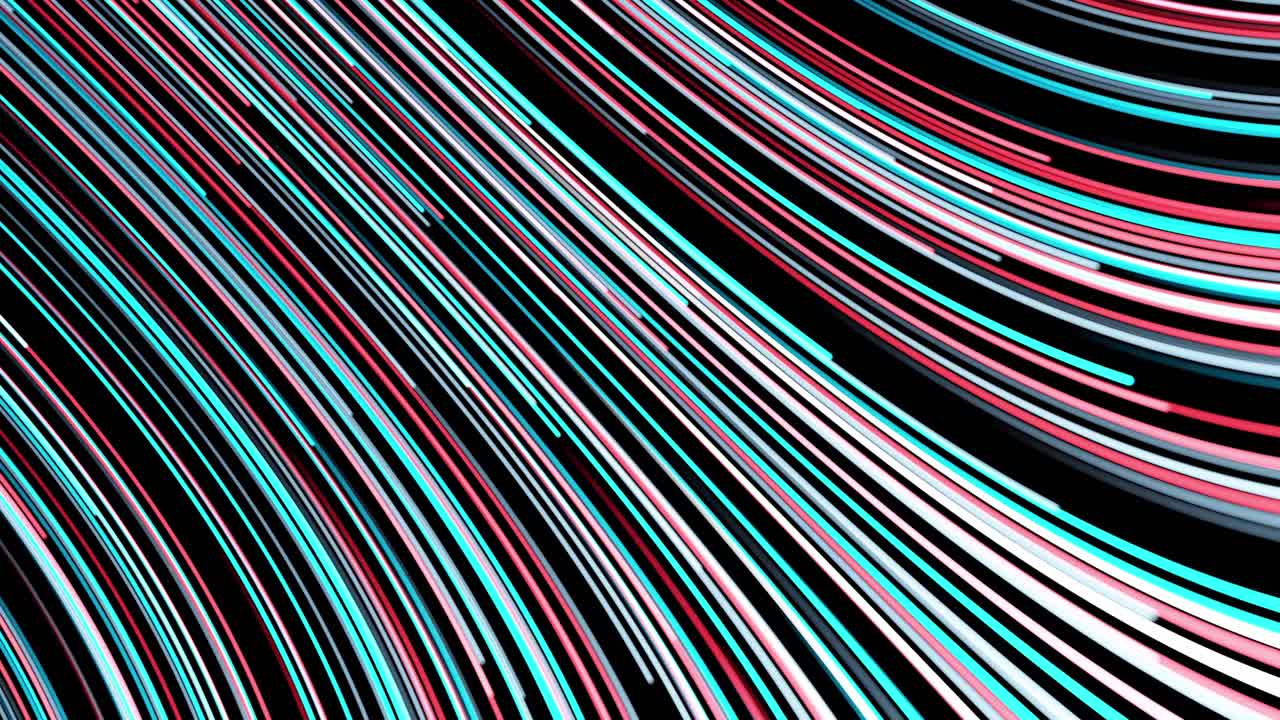 Abstract Colorful Lines Background