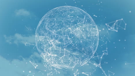 compuesto digital de la tecnología blockchain