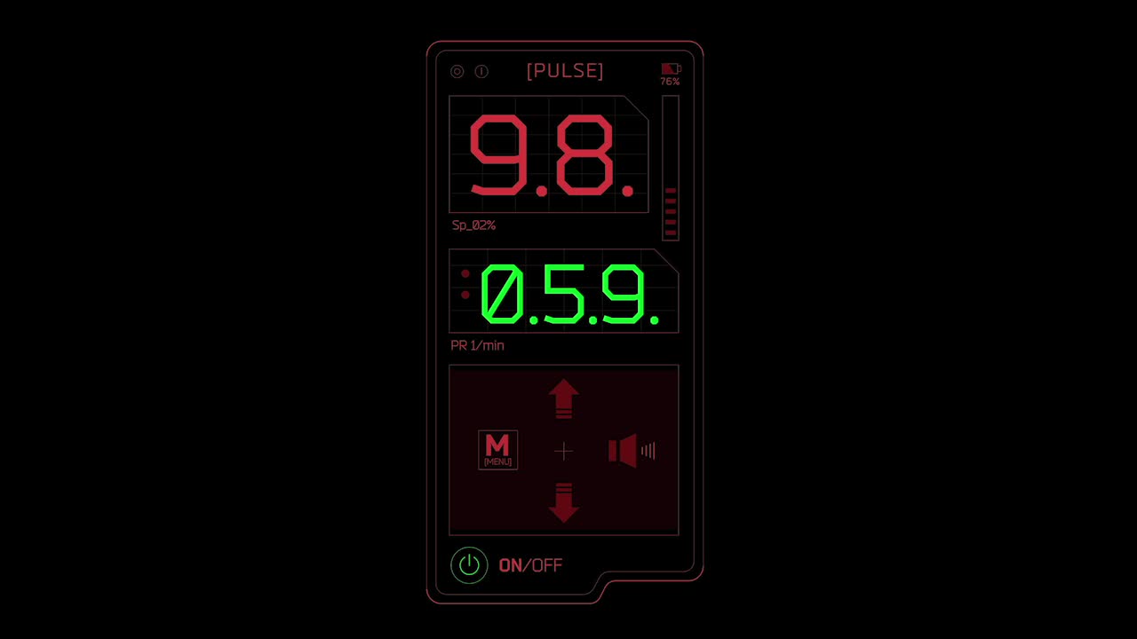 Retro-HUD-Benutzeroberfläche